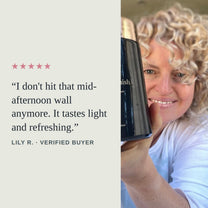 Five-star customer review of MyPause Hydrate + Replenish.